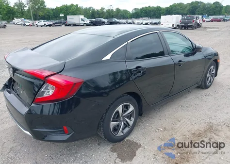2020 Honda Civic Lx z USA, uszkodzony, nr VIN 2HGFC2F66LH569123